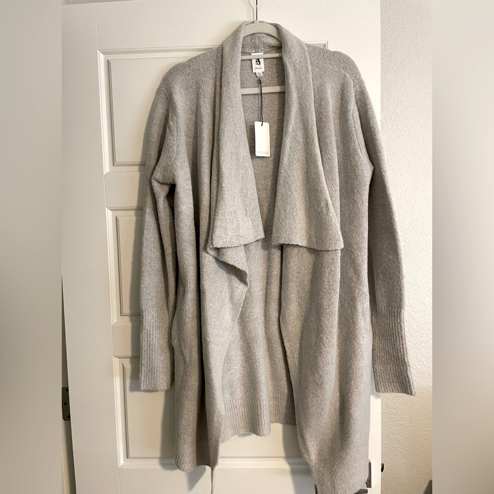 NWT VICI Fireside Pocketed Knit Cardigan - Heather Grey (Extra Small/Small)